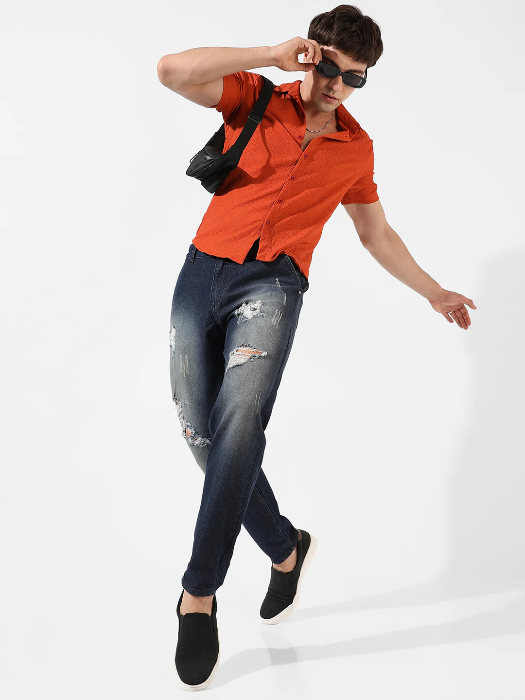 Solid Casual Shirt - Image 6