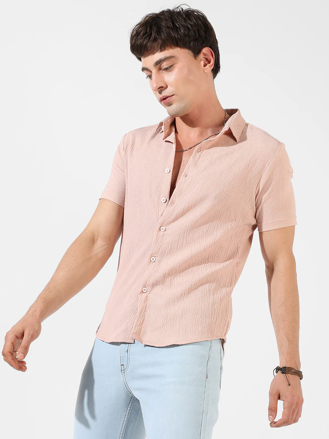 Textured Casual Shirt - Image 3
