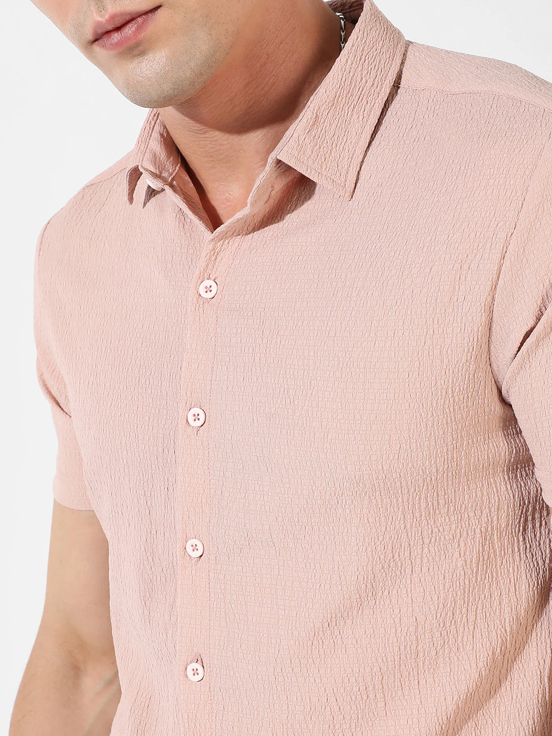 Textured Casual Shirt - Image 7