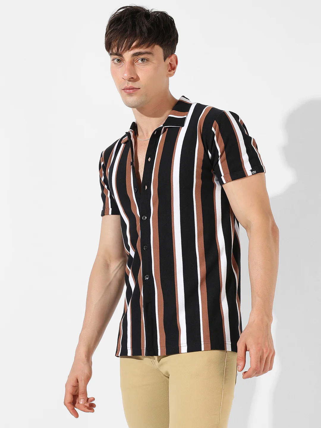 Barcode Striped Shirt - Image 3