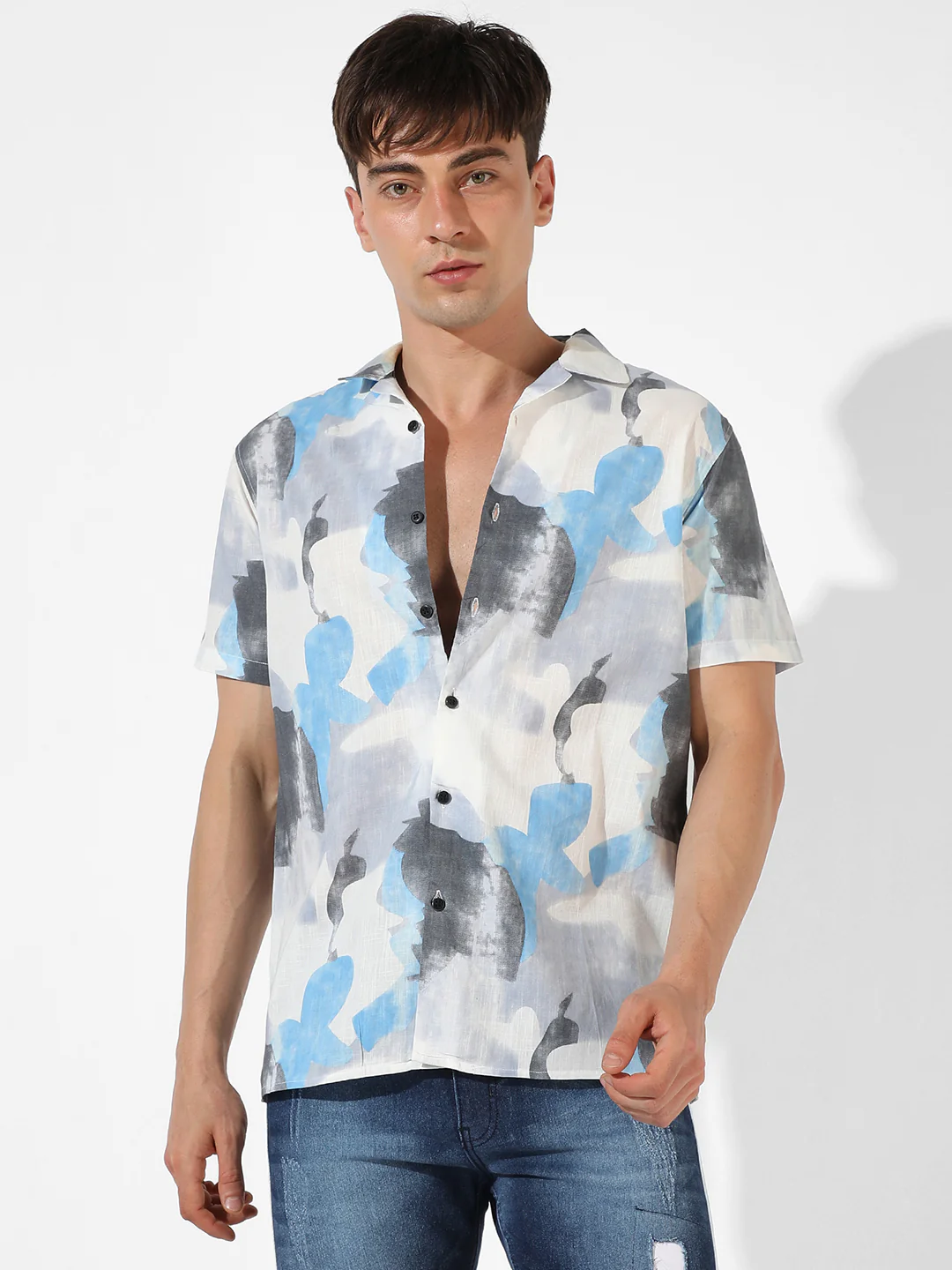 Tie-Dye Casual Shirt - Image 2