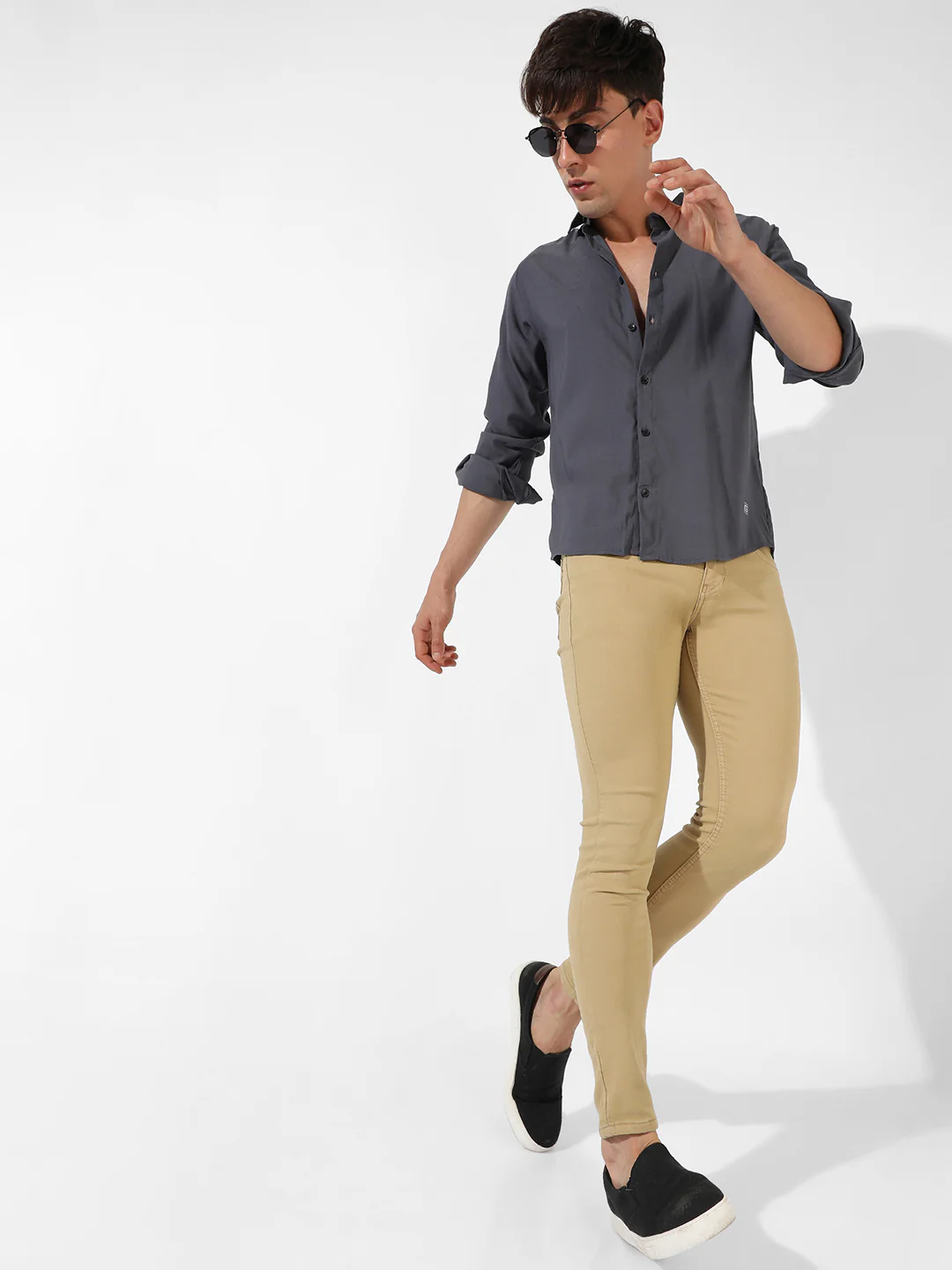 Solid Casual Shirt - Image 5