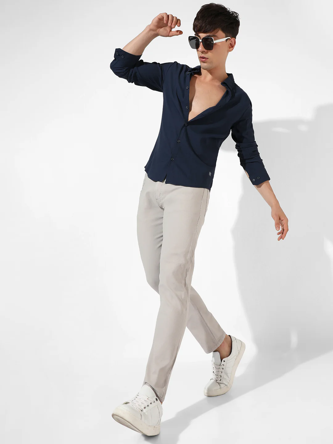 Solid Casual Shirt - Image 5