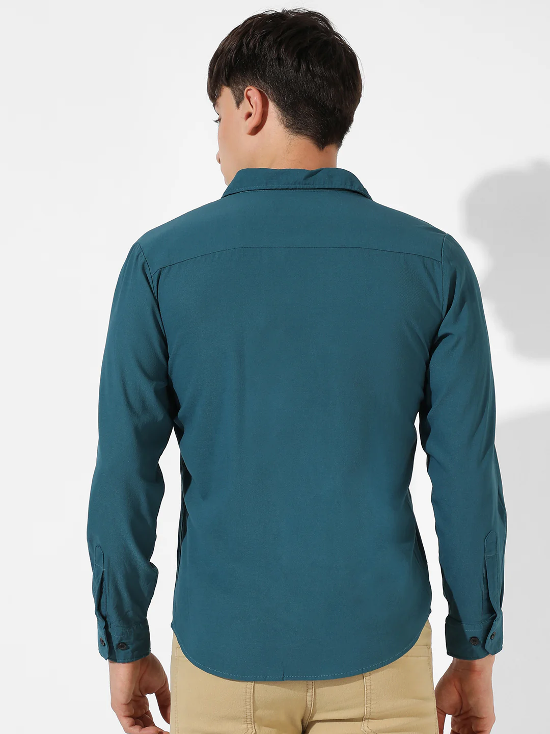 Solid Casual Shirt - Image 4