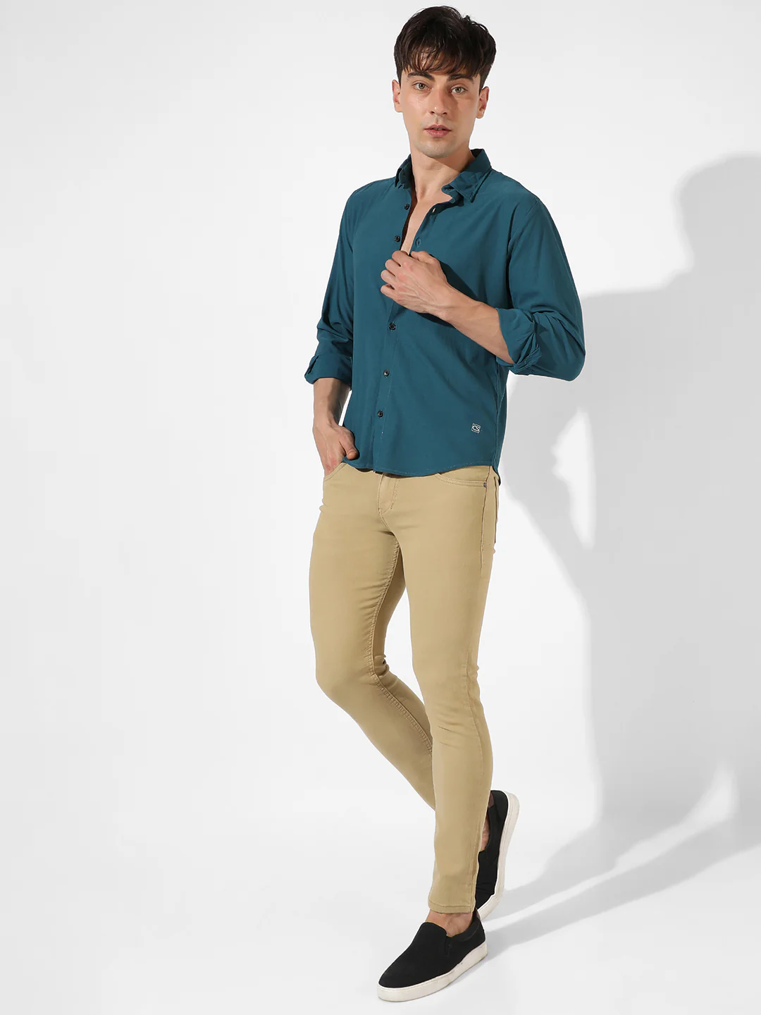 Solid Casual Shirt - Image 6