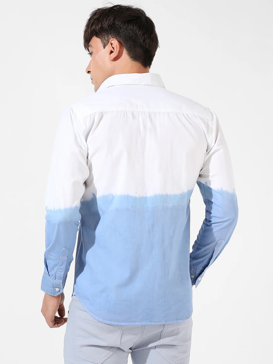 Contrast Ombre Shirt - Image 12