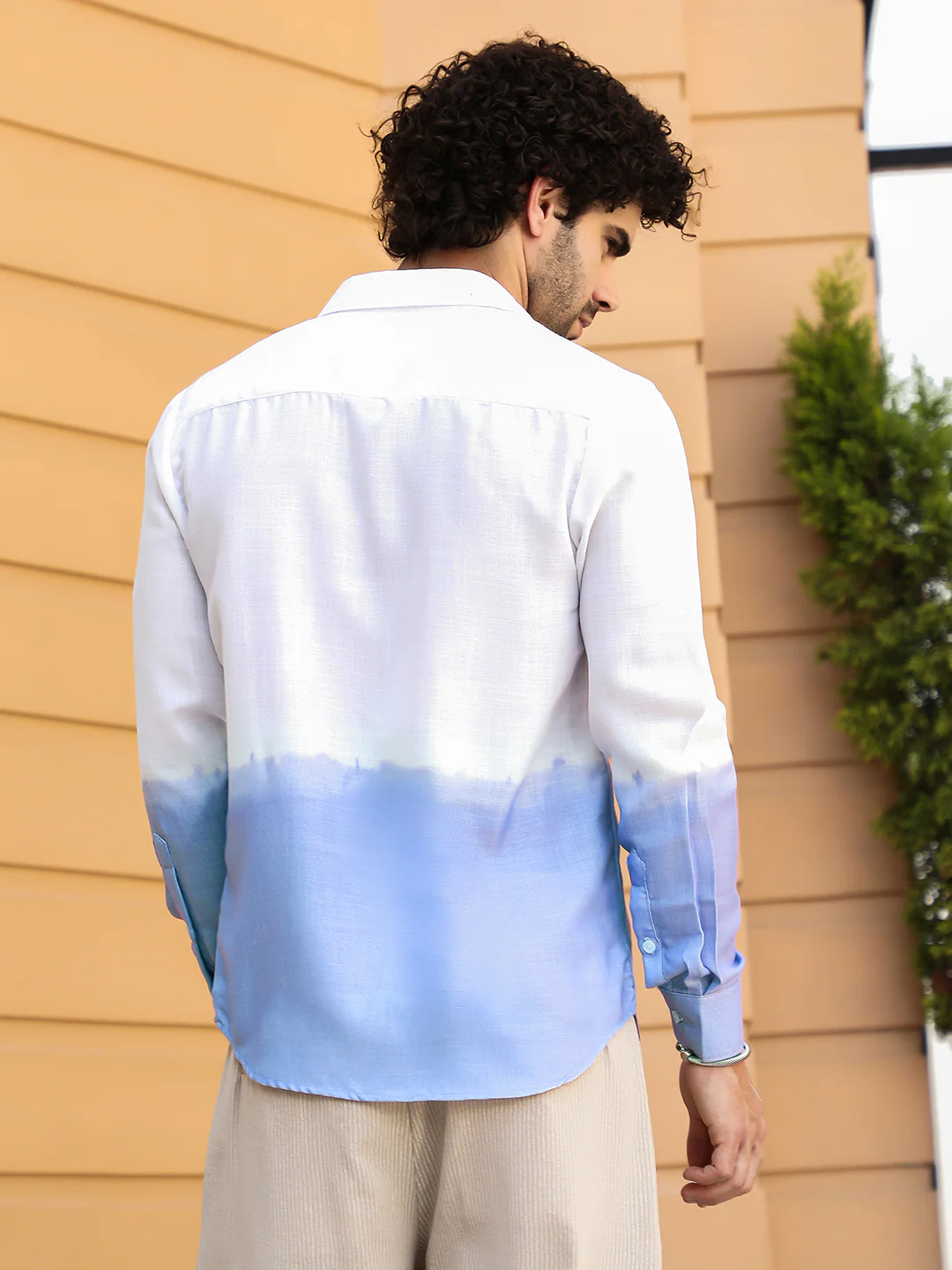 Contrast Ombre Shirt - Image 5