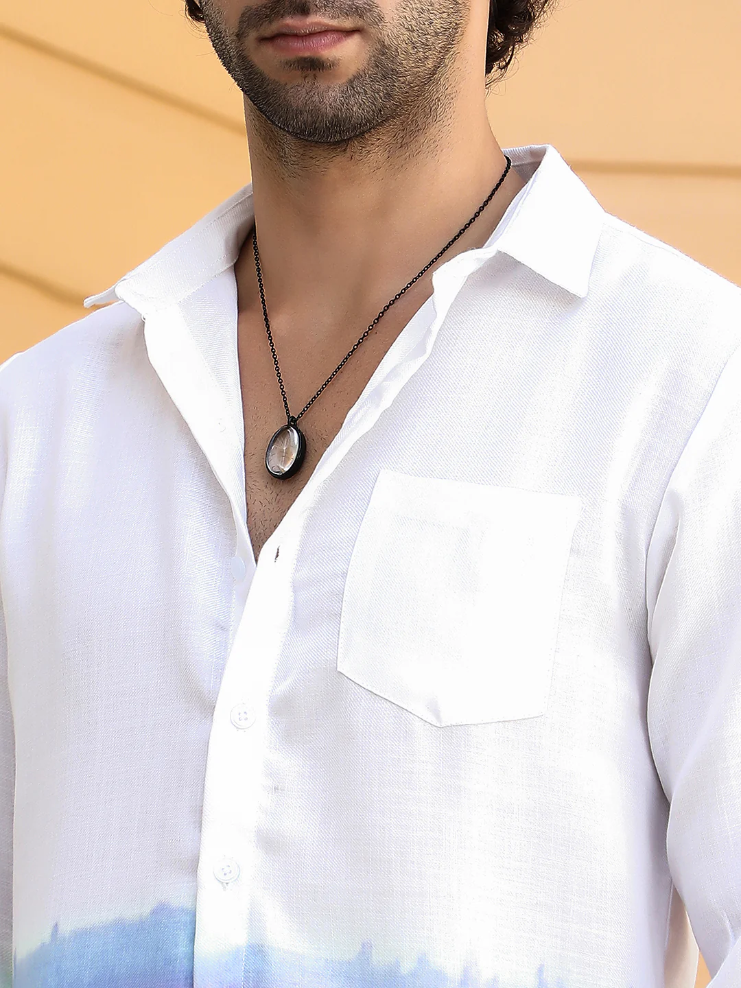 Contrast Ombre Shirt - Image 8