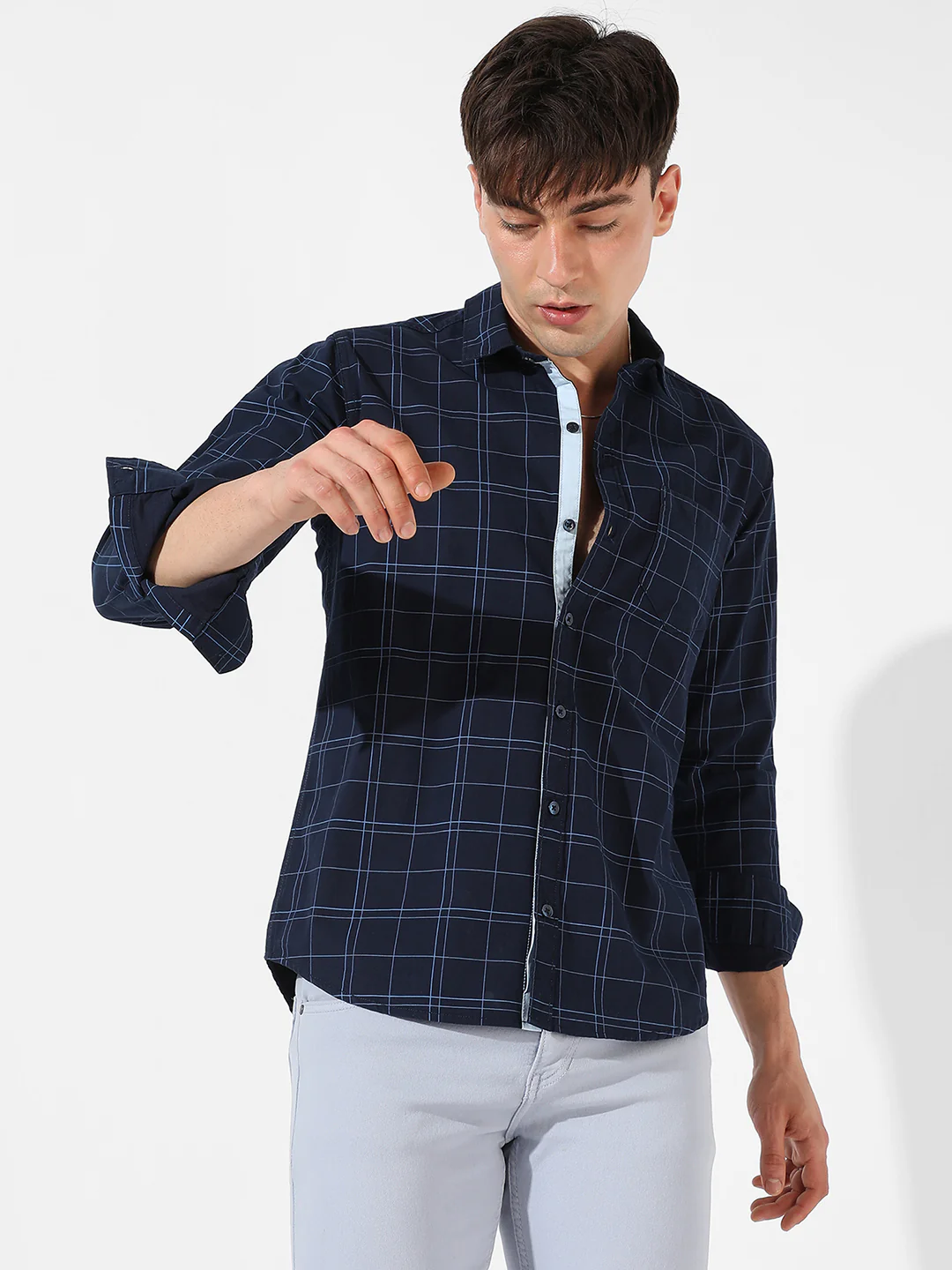 Graph Checked Shirt - Image 6
