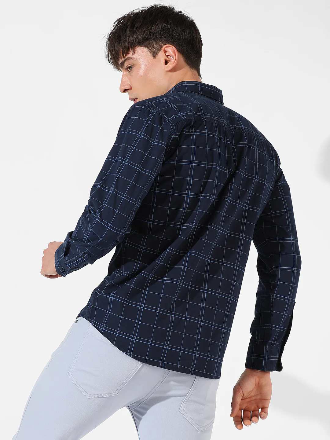 Graph Checked Shirt - Image 8