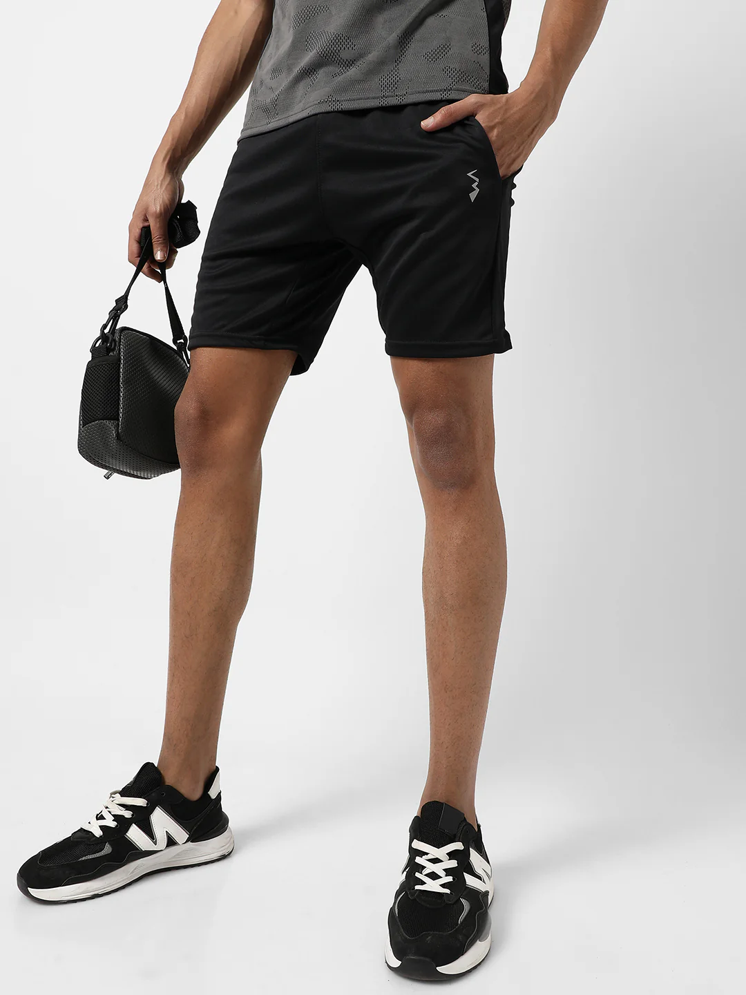 Solid Activewear Shorts