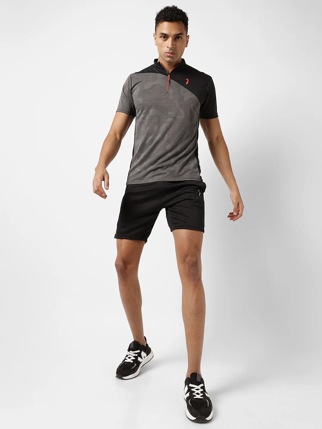 Solid Activewear Shorts - Image 5