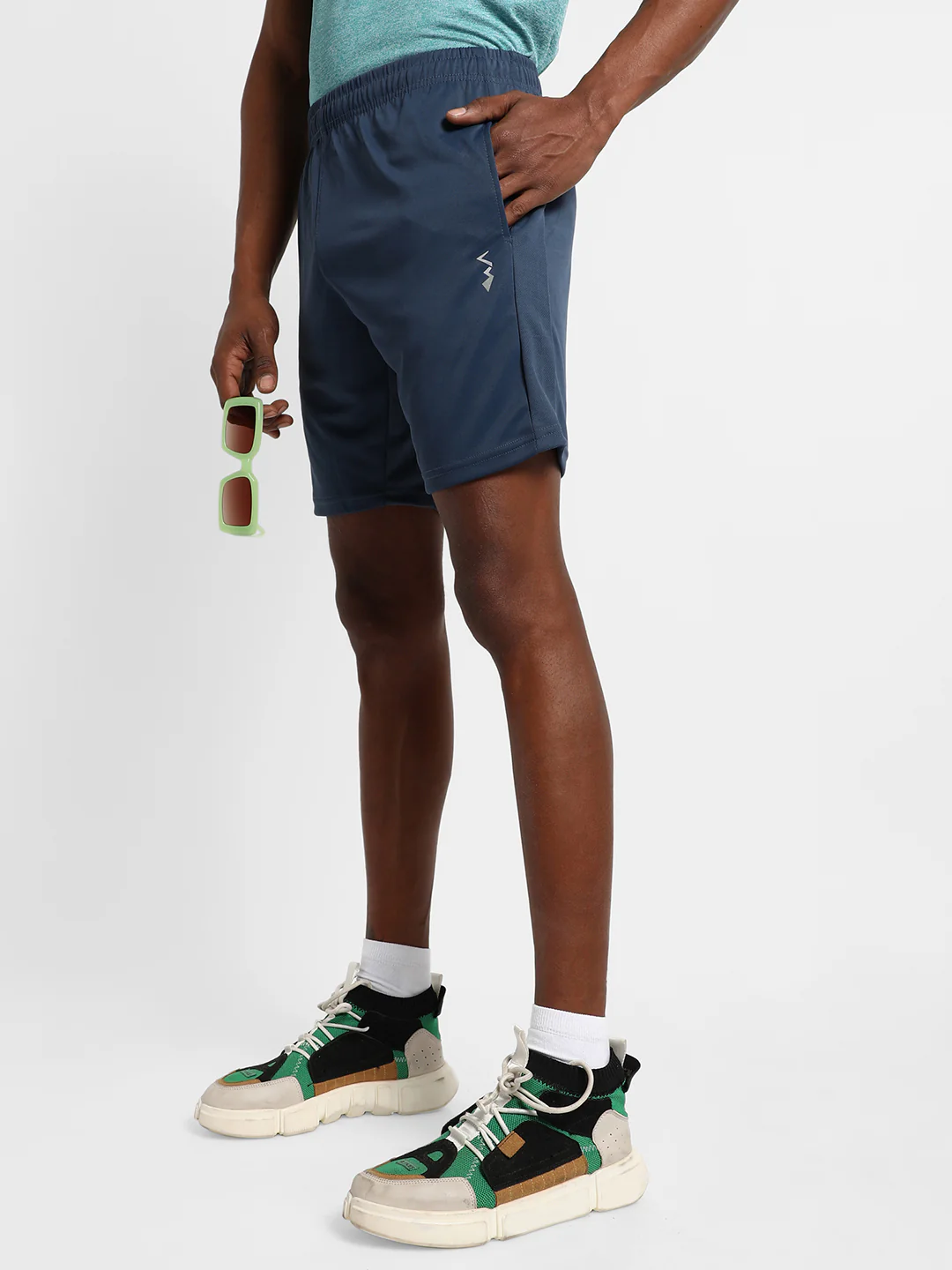 Solid Casual Shorts