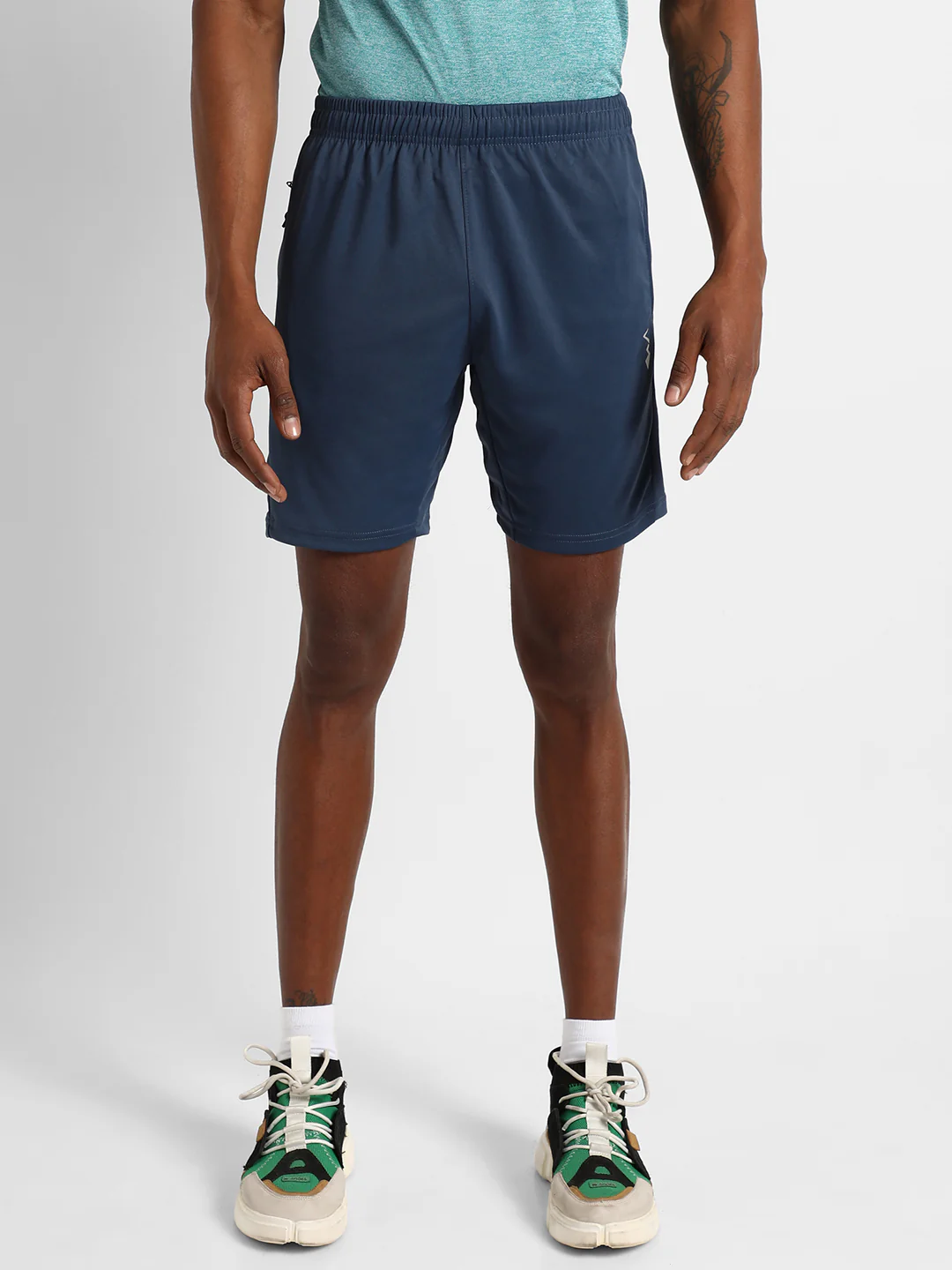 Solid Casual Shorts - Image 2