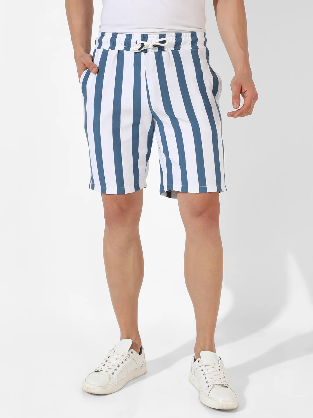 Dress Striped Shorts - Image 2