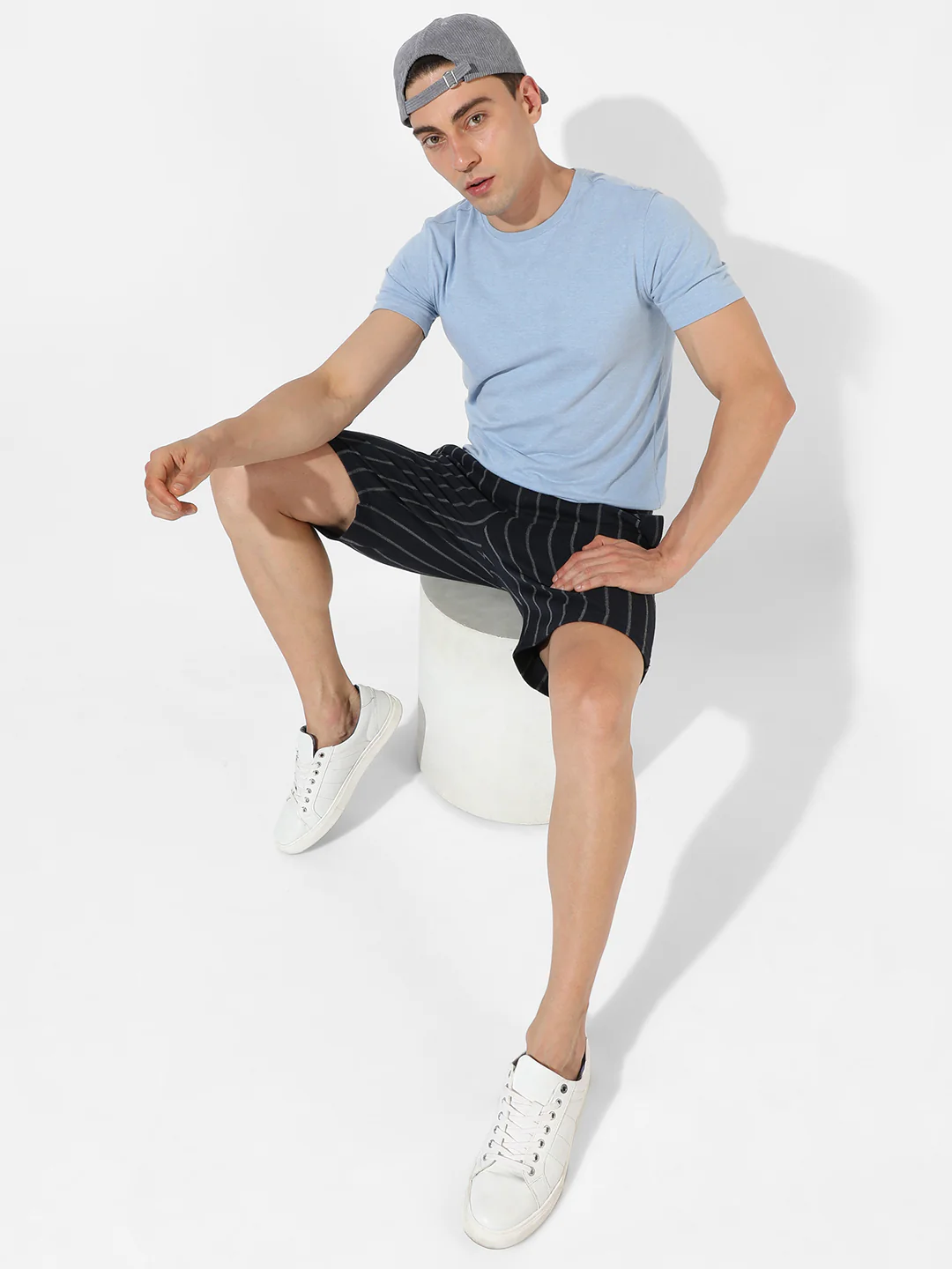 Halo Striped Shorts - Image 5