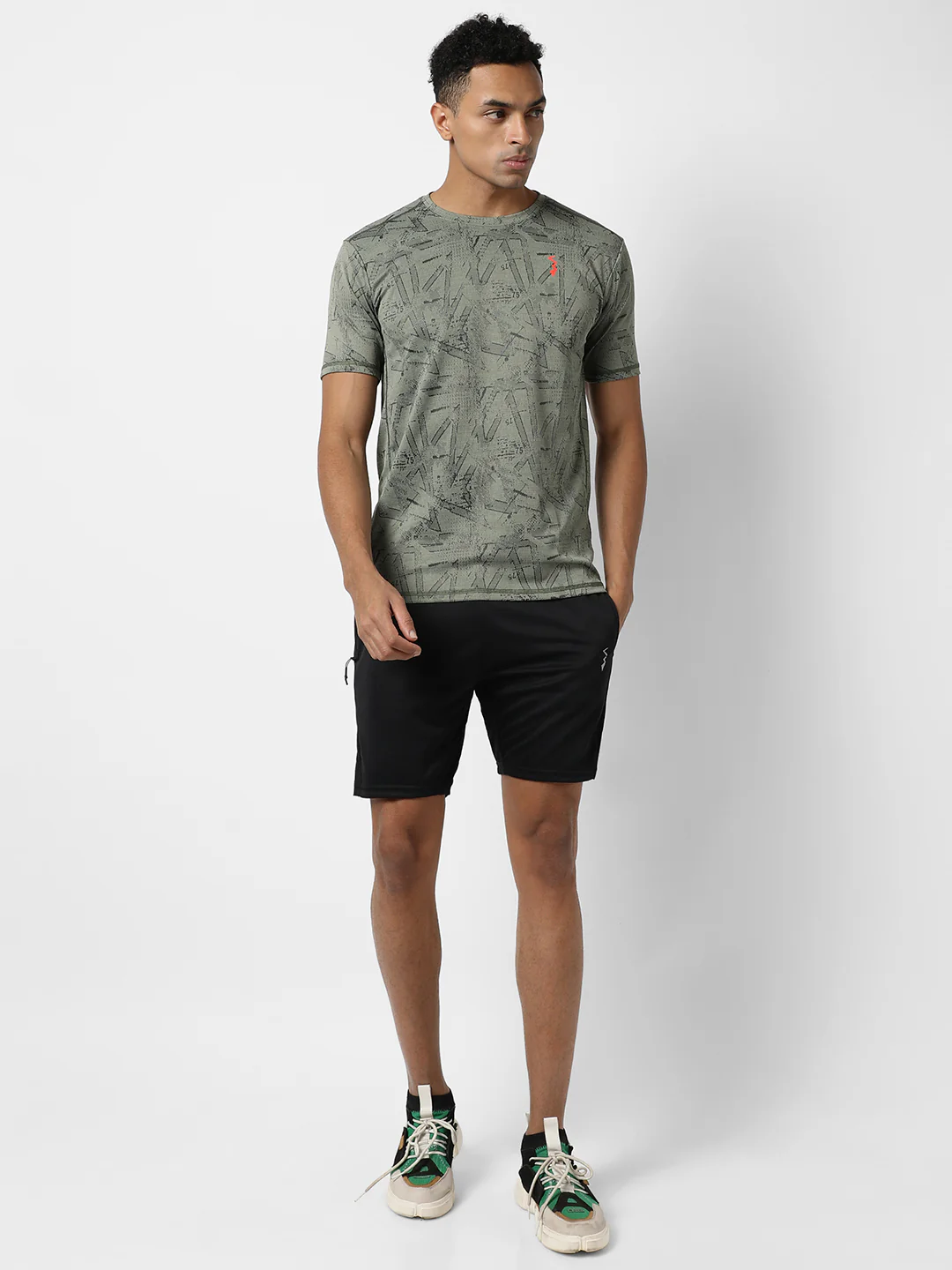 Printed Activewear T-Shirt - Image 5