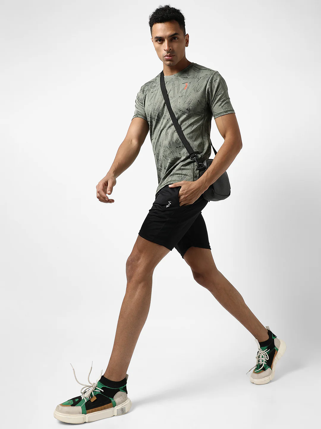 Printed Activewear T-Shirt - Image 6