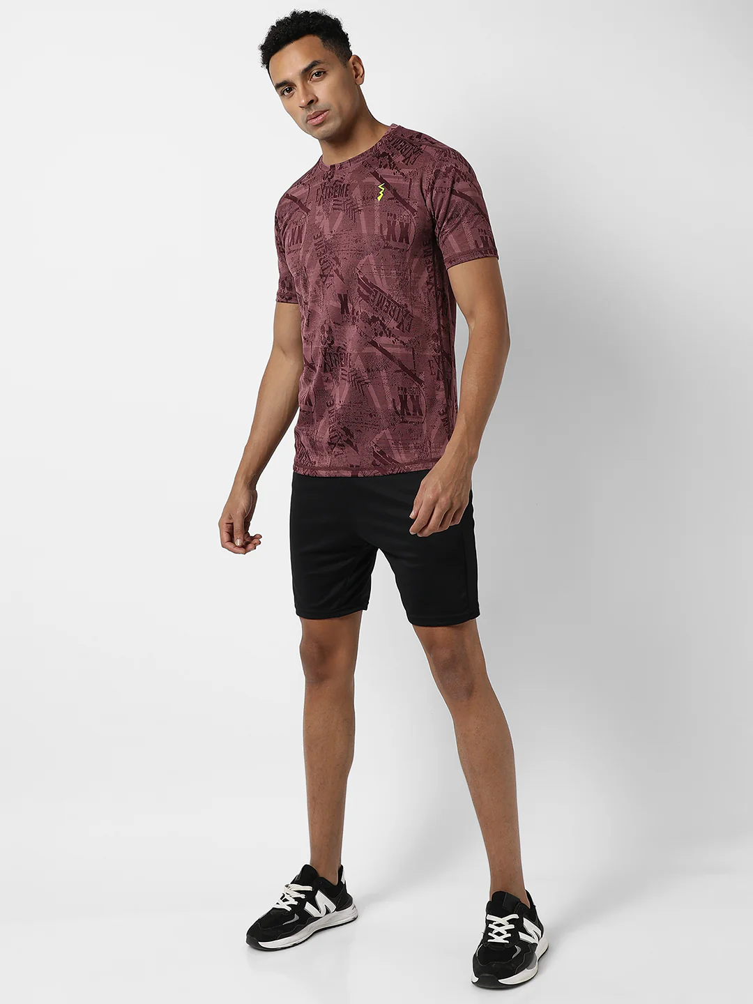 Printed Activewear T-Shirt - Image 5