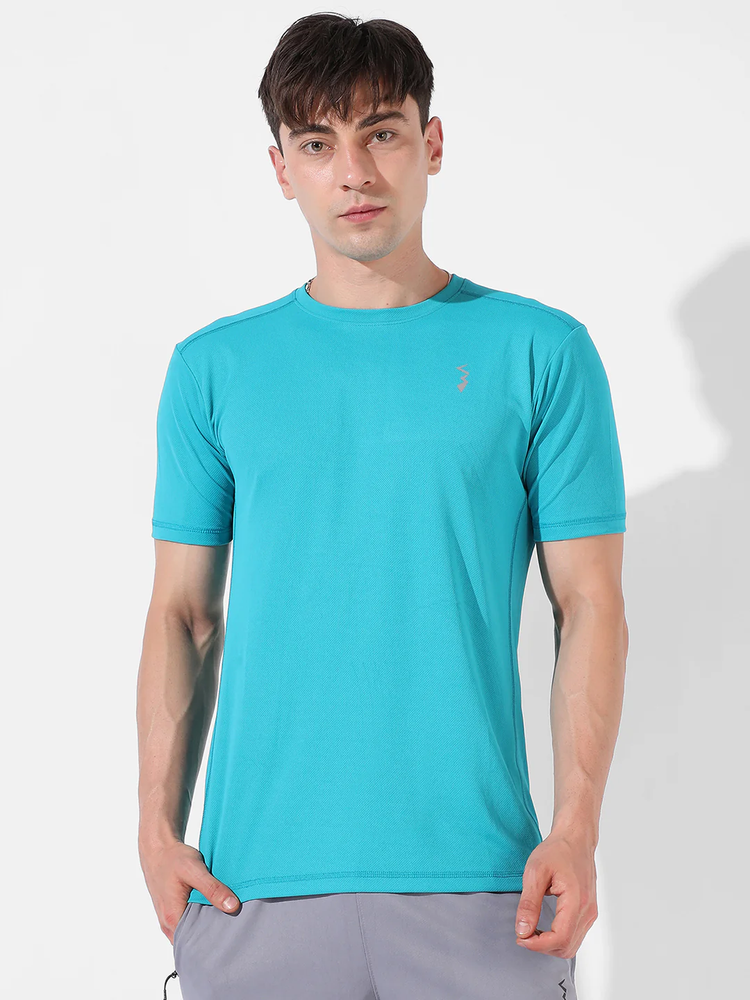 Solid Activewear T-Shirt - Image 2