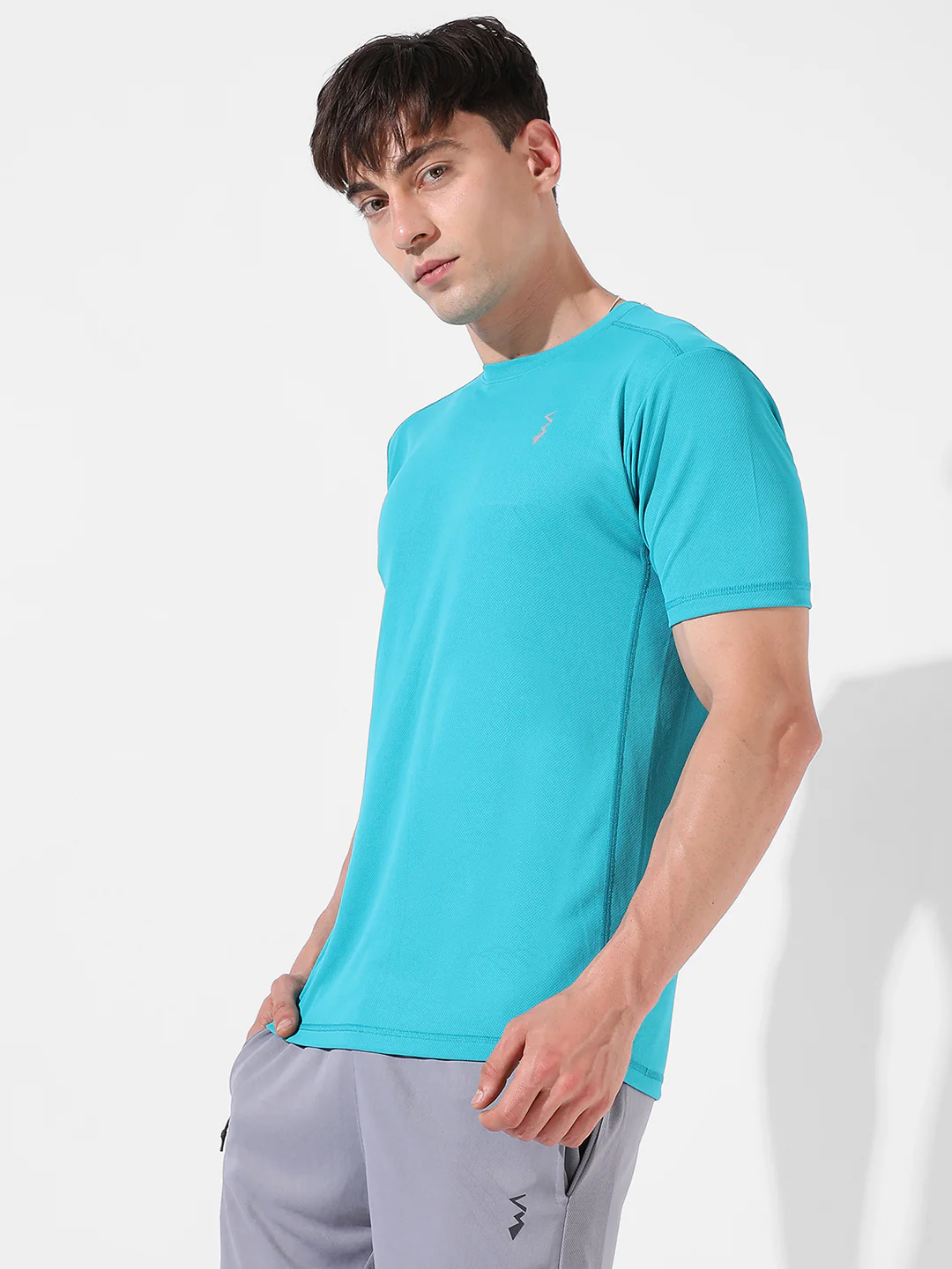 Solid Activewear T-Shirt - Image 3