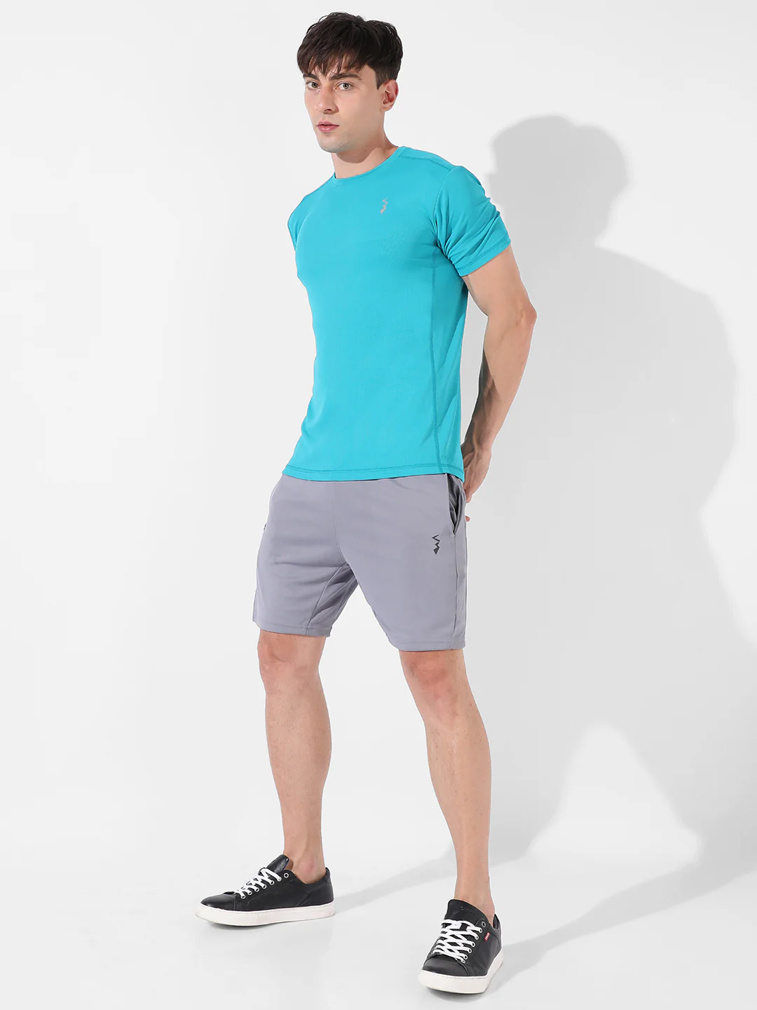 Solid Activewear T-Shirt - Image 5
