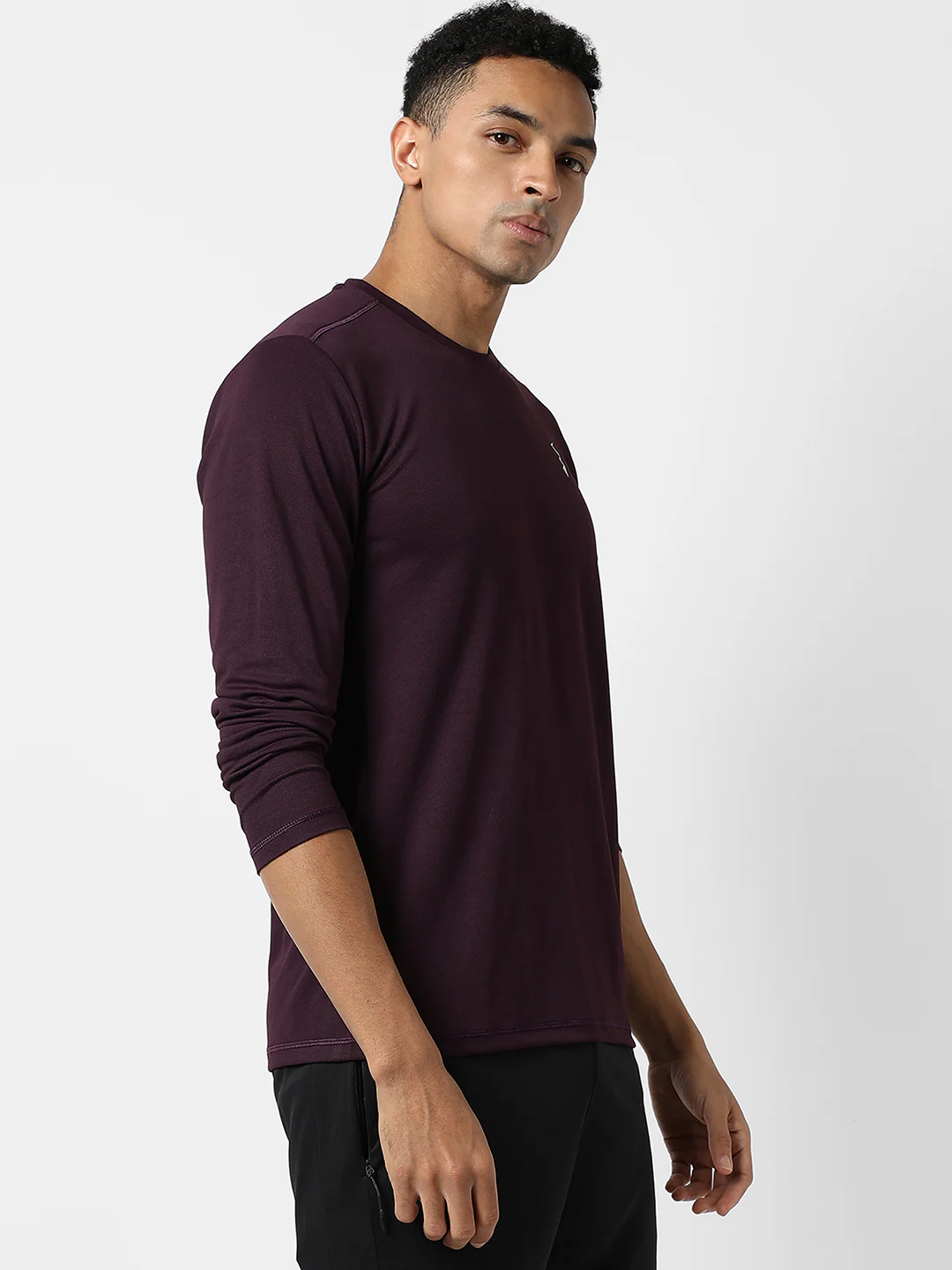 Solid Activewear T-Shirt - Image 3