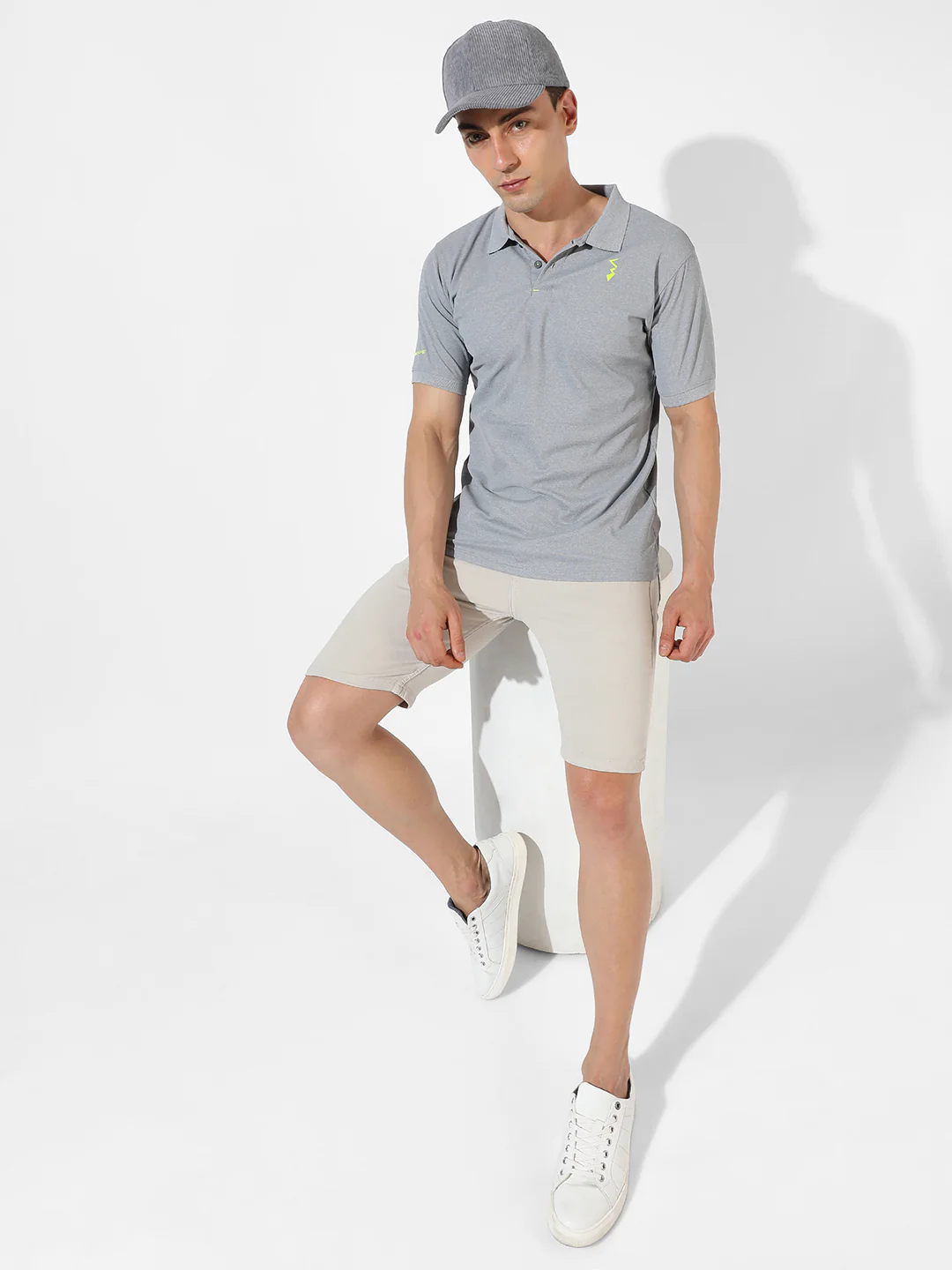 Basic Activewear Polo T-Shirt - Image 5
