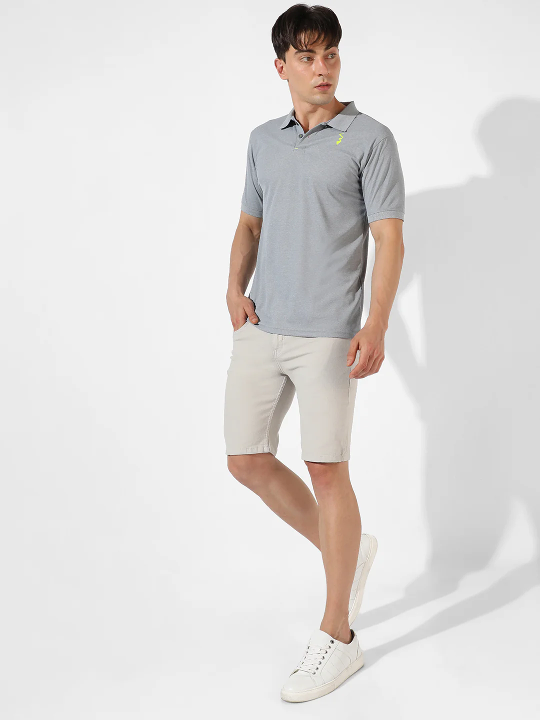 Basic Activewear Polo T-Shirt - Image 6