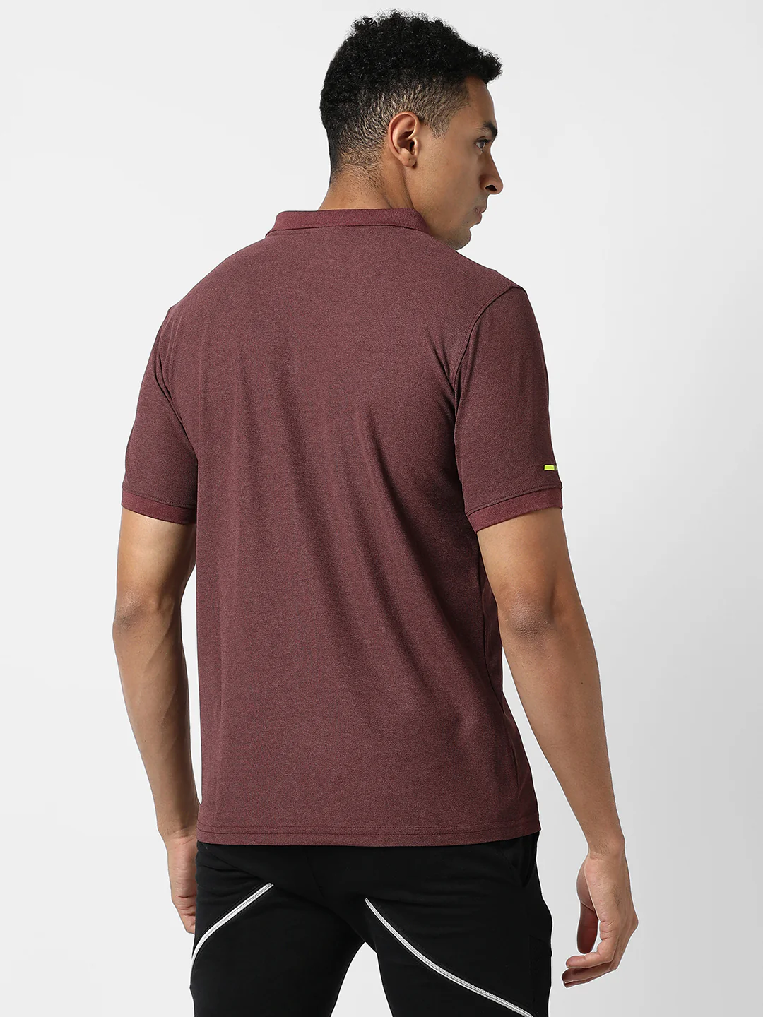 Basic Activewear Polo T-Shirt - Image 4
