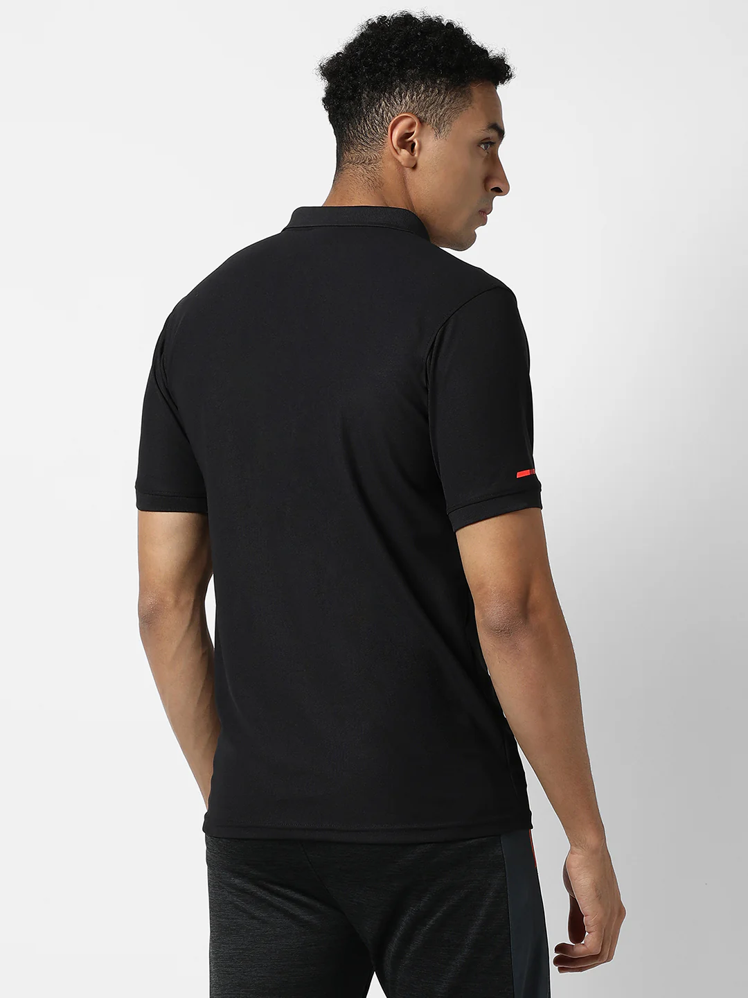 Basic Activewear Polo T-Shirt - Image 4
