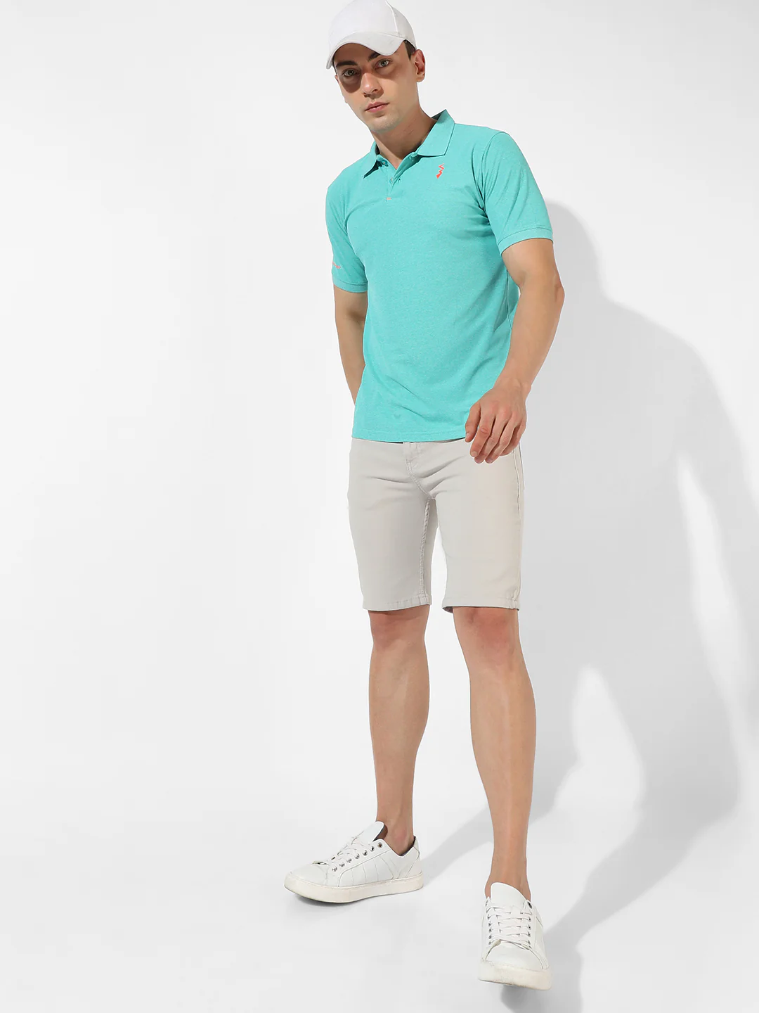 Solid Polo Activewear T-Shirt - Image 5