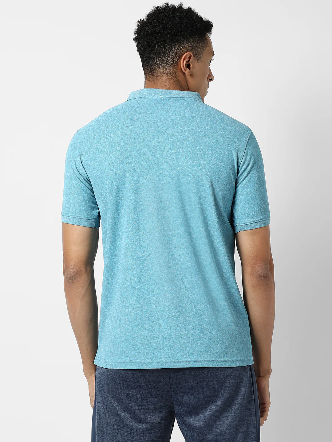 Basic Activewear Polo T-Shirt - Image 4