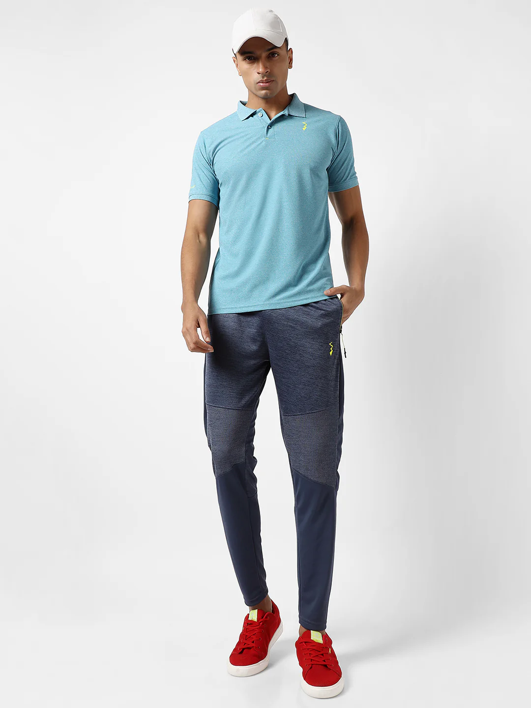 Basic Activewear Polo T-Shirt - Image 6