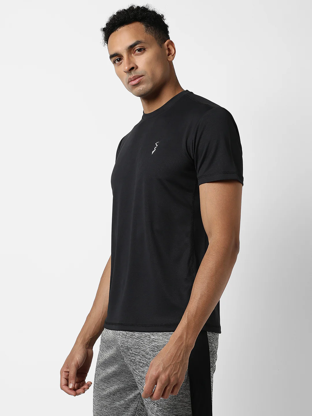 Solid Activewear T-Shirt - Image 3