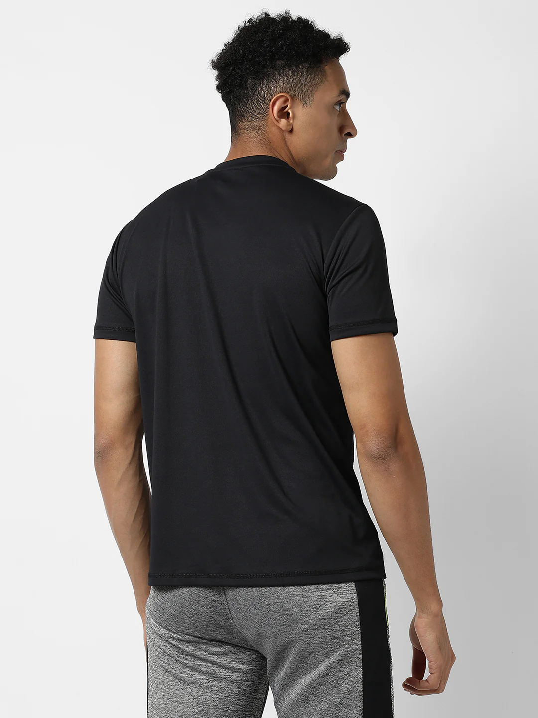Solid Activewear T-Shirt - Image 4