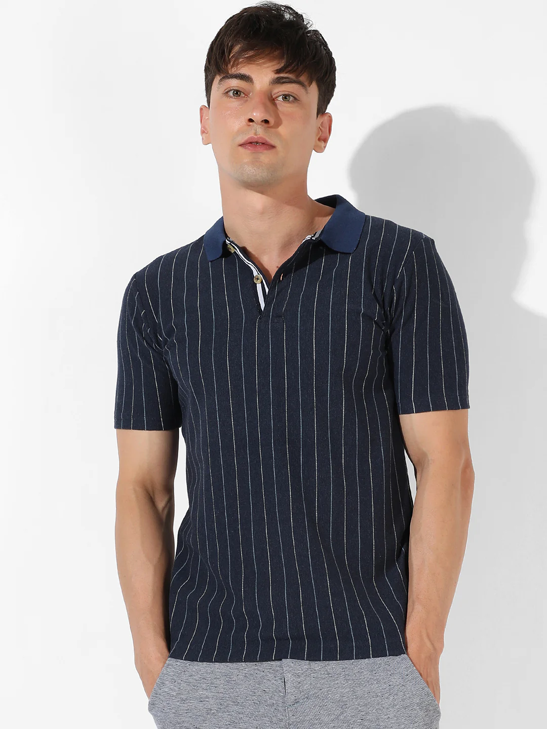 Striped Casual T-Shirt - Image 2