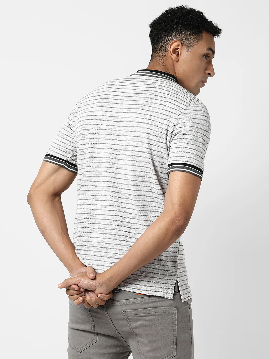 Striped Casual T-Shirt - Image 4