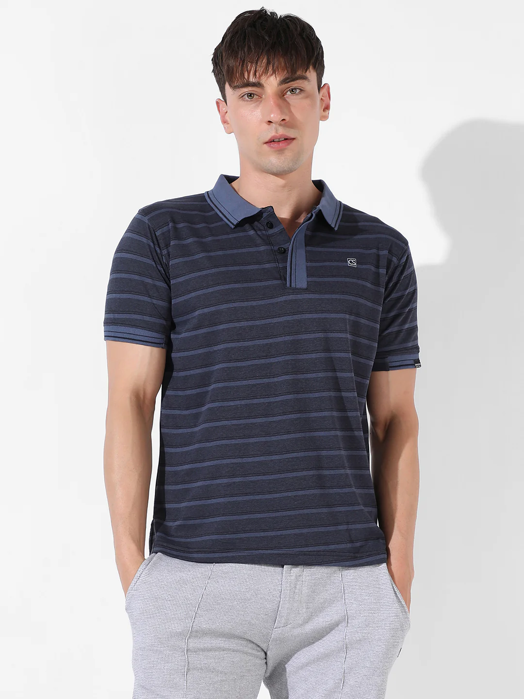 Striped Casual T-Shirt - Image 2