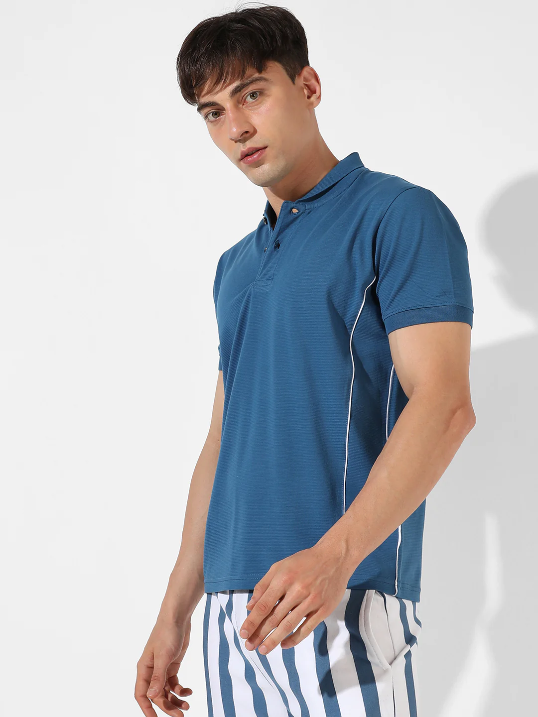 Solid Casual T-Shirt - Image 3