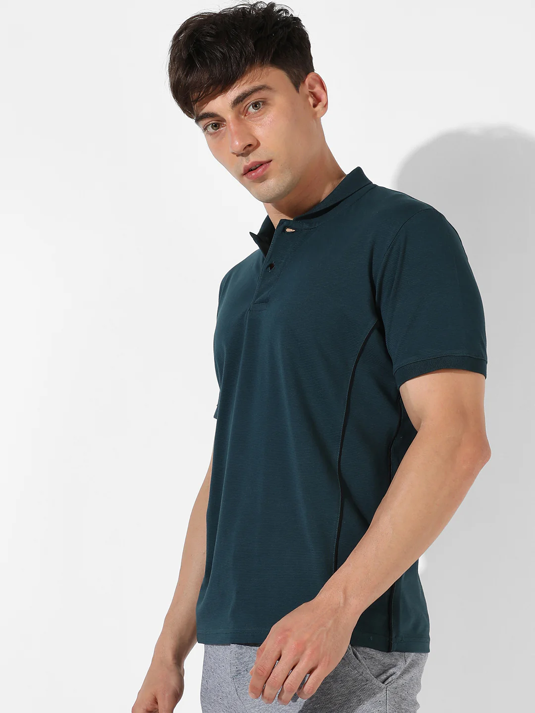Solid Casual T-Shirt - Image 3
