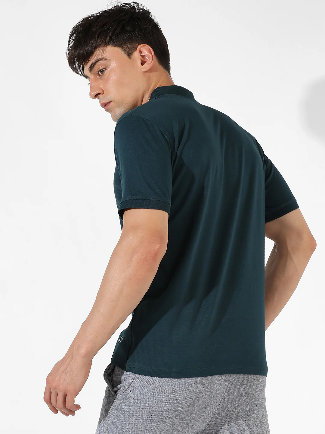 Solid Casual T-Shirt - Image 4