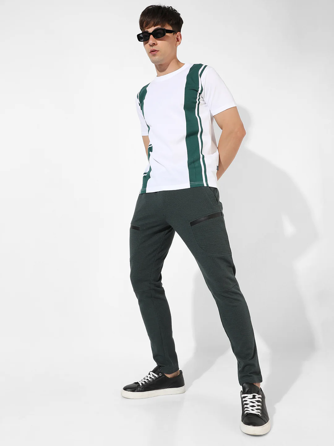 Colourblocked Casual T-Shirt - Image 5