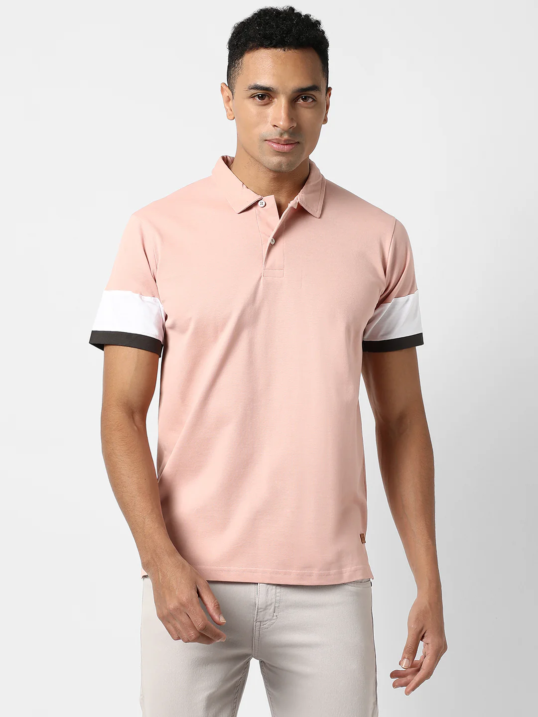 Polo T-Shirt With Contrast Detail - Image 2