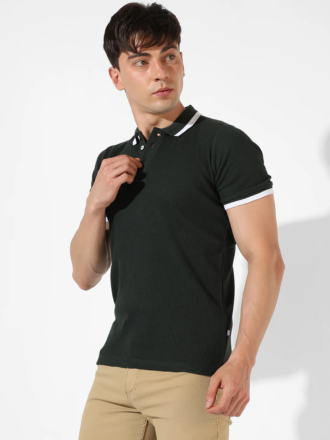 Solid Casual T-Shirt - Image 3