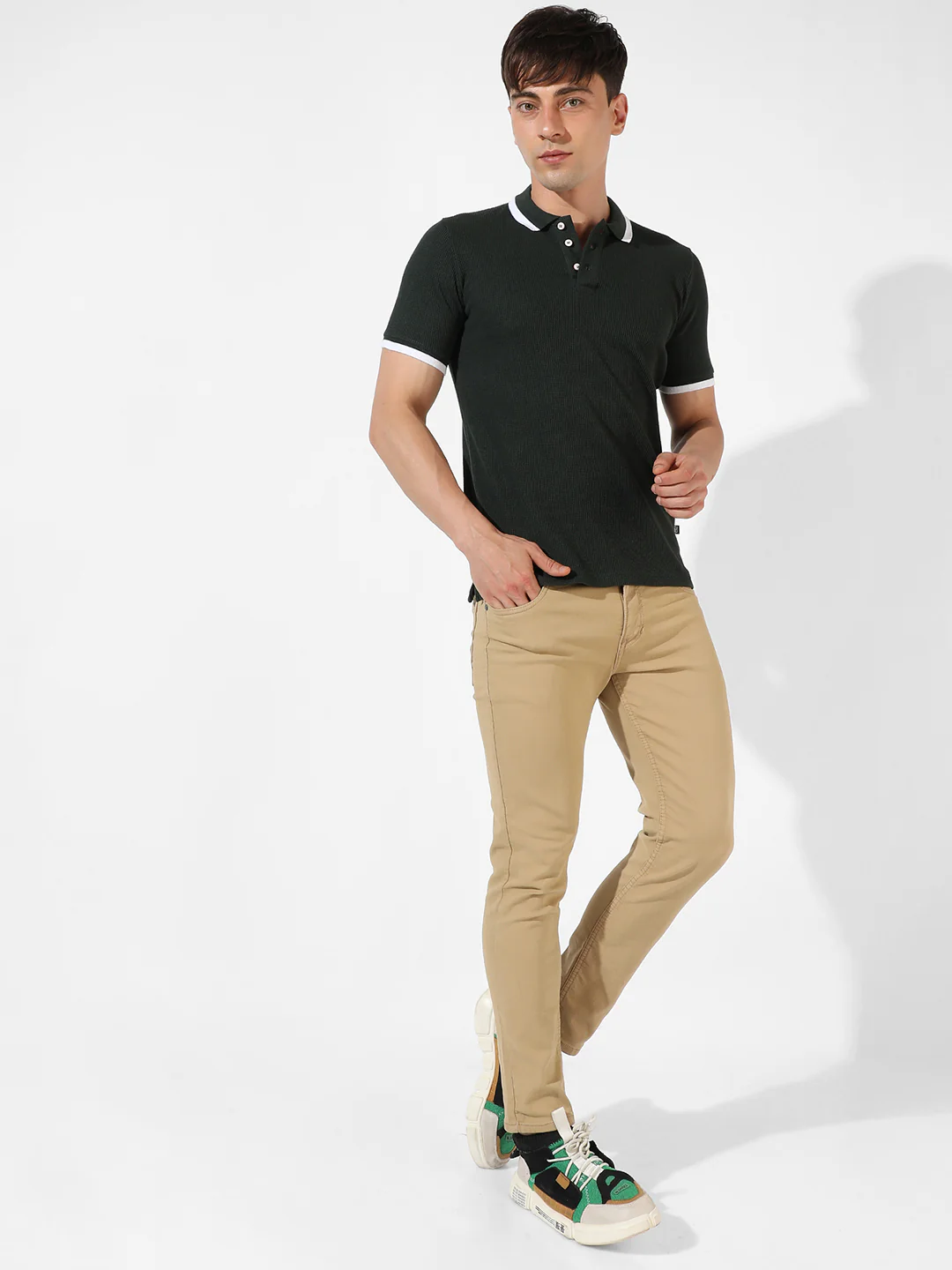 Solid Casual T-Shirt - Image 6