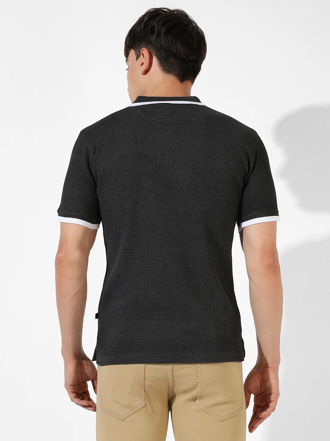 Solid Casual T-Shirt - Image 4