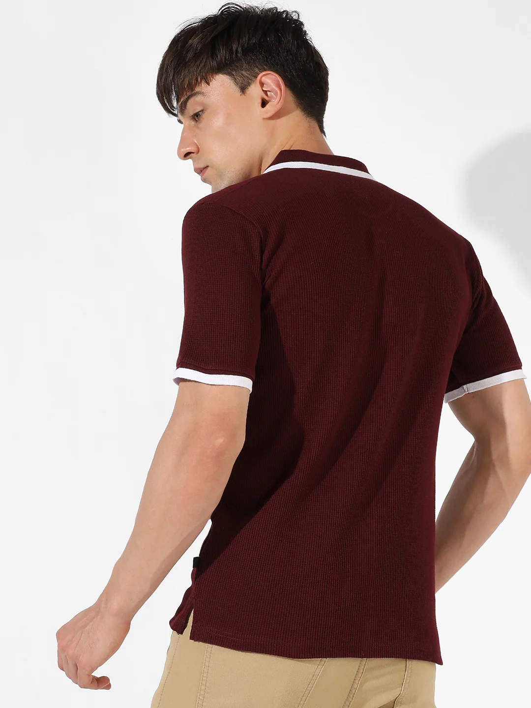 Solid Casual T-Shirt - Image 4