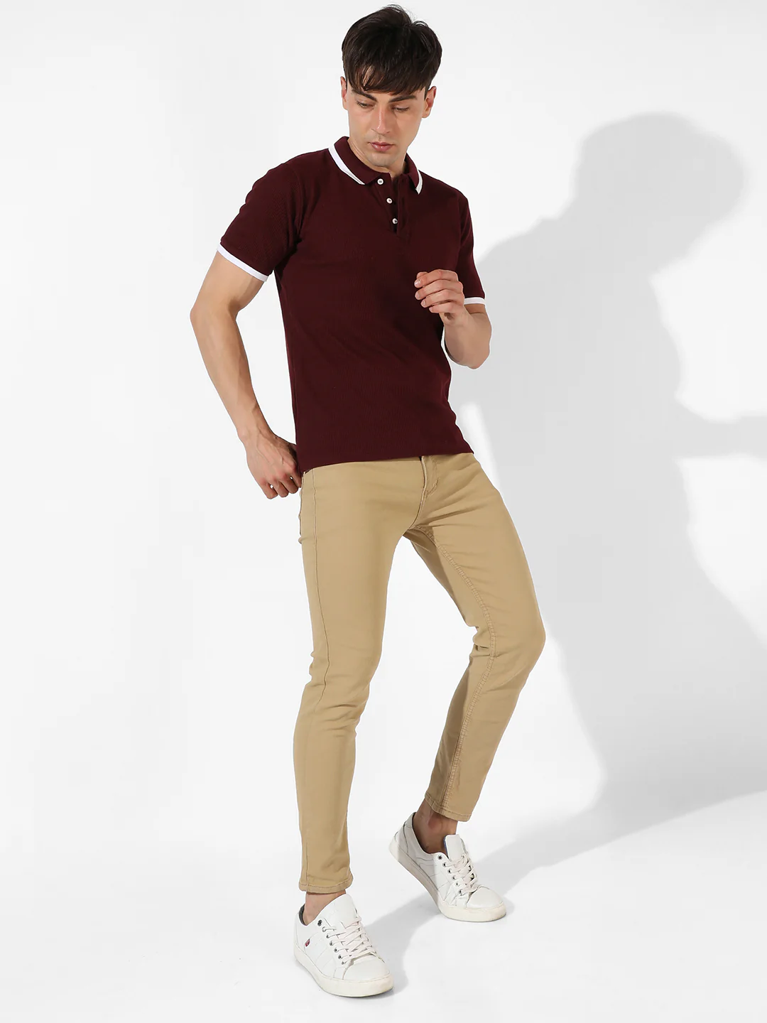 Solid Casual T-Shirt - Image 6