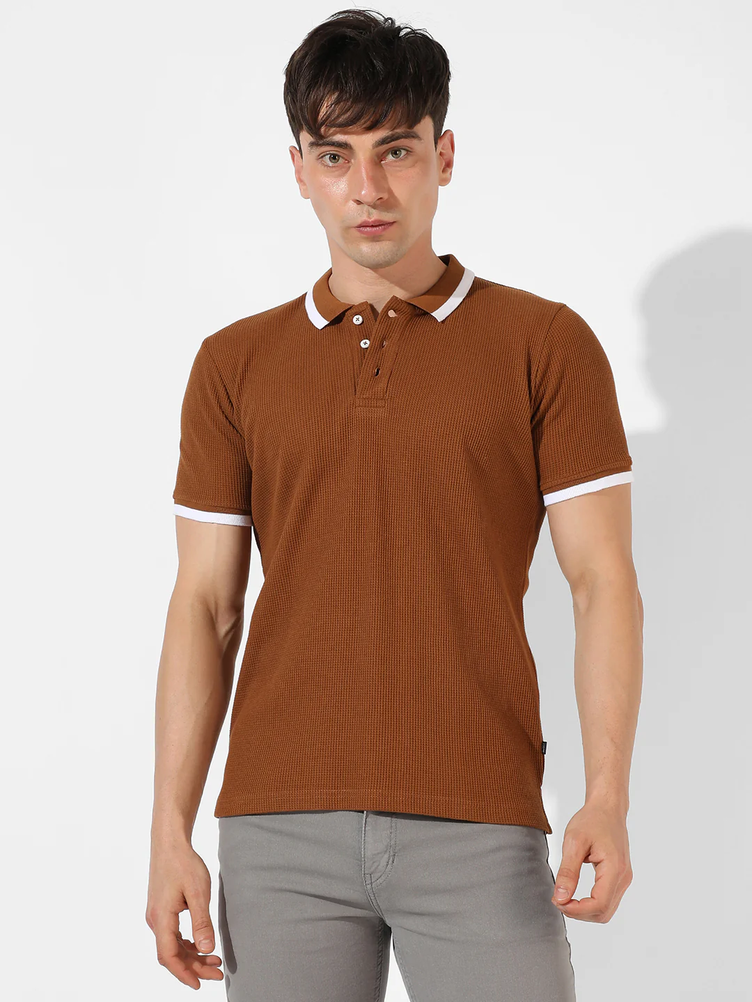 Solid Casual T-Shirt - Image 2